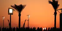 Sonnenuntergang in Abu Dhabi
