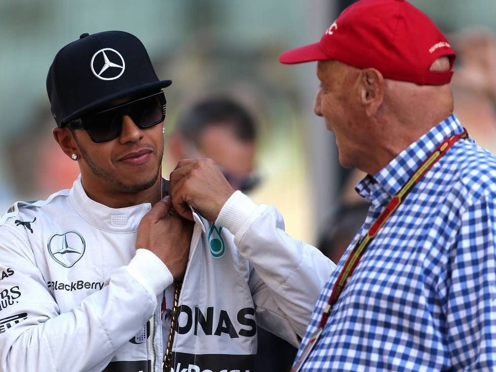 Lewis Hamilton, Niki Lauda