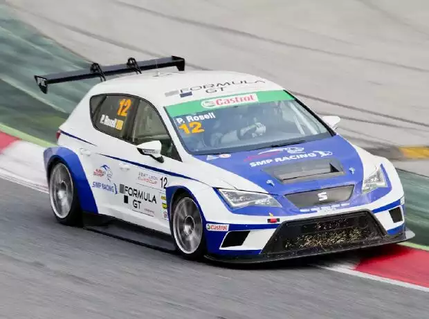 Pol Rosell (Baporo Motorsport) auf dem Circuit de Barcelona-Catalunya, SEAT Leon EUROCUP 2014 Titel-Bild zur News: Pol Rosell (Baporo Motorsport) auf dem Circuit de Barcelona-Catalunya, SEAT Leon EUROCUP 2014