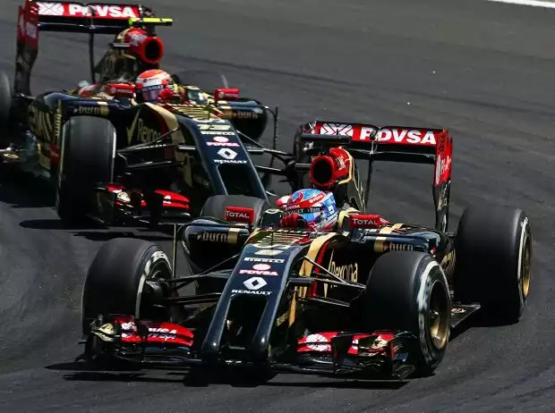 Romain Grosjean, Pastor Maldonado Titel-Bild zur News: Romain Grosjean, Pastor Maldonado