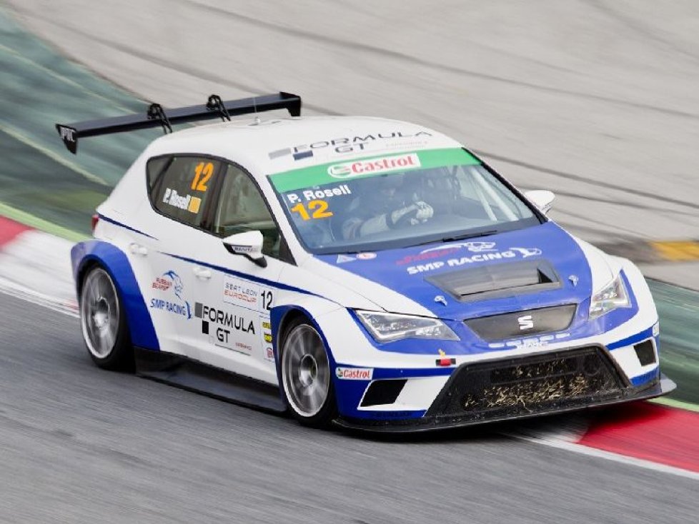 Pol Rosell (Baporo Motorsport) auf dem Circuit de Barcelona-Catalunya, SEAT Leon Eurocup 2014
