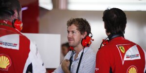 Formel-1-Live-Ticker: Vettels erste 20 Minuten im Ferrari!