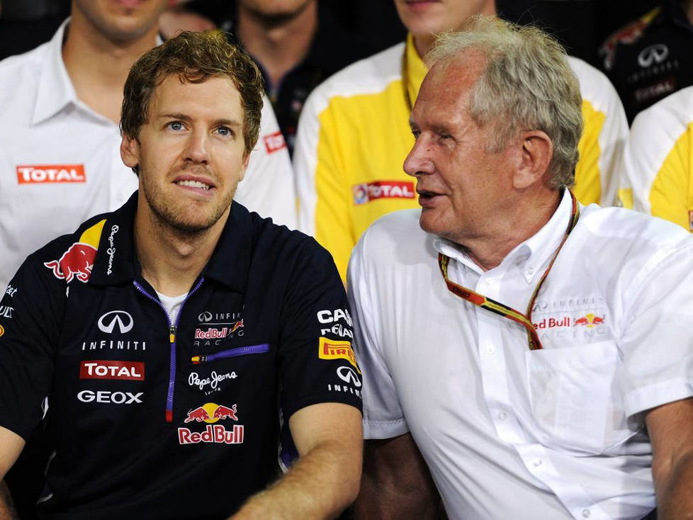 Helmut Marko, Sebastian Vettel