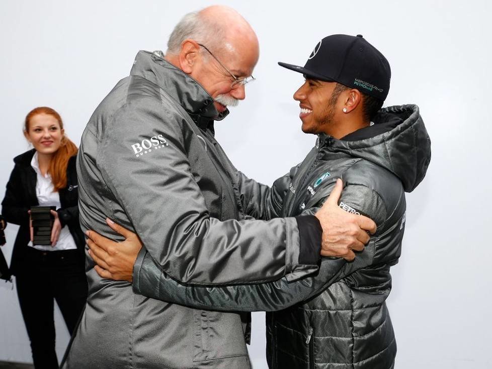 Lewis Hamilton; Dieter Zetsche