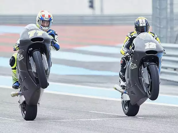 Dominique Aegerter, Thomas Lüthi Titel-Bild zur News: Dominique Aegerter, Thomas Lüthi