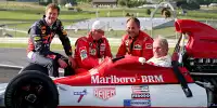 Niki Lauda, Gerhard Berger, Helmut Marko, Sebastian Vettel