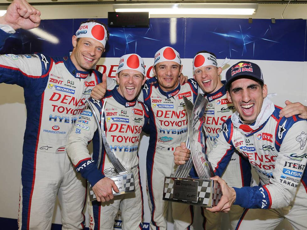Alexander Wurz, Anthony Davidson, Stephane Sarrazin, Mike Conway, Sebastien Buemi