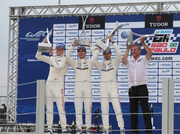Marc Lieb, Romain Dumas, Neel Jani Marc Lieb, Romain Dumas, Neel Jani