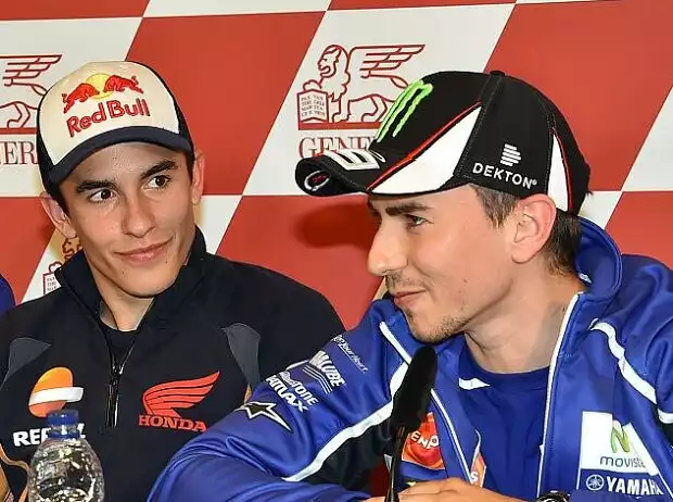 Valentino Rossi, Marc Marquez, Jorge Lorenzo Titel-Bild zur News: Valentino Rossi, Marc Marquez, Jorge Lorenzo
