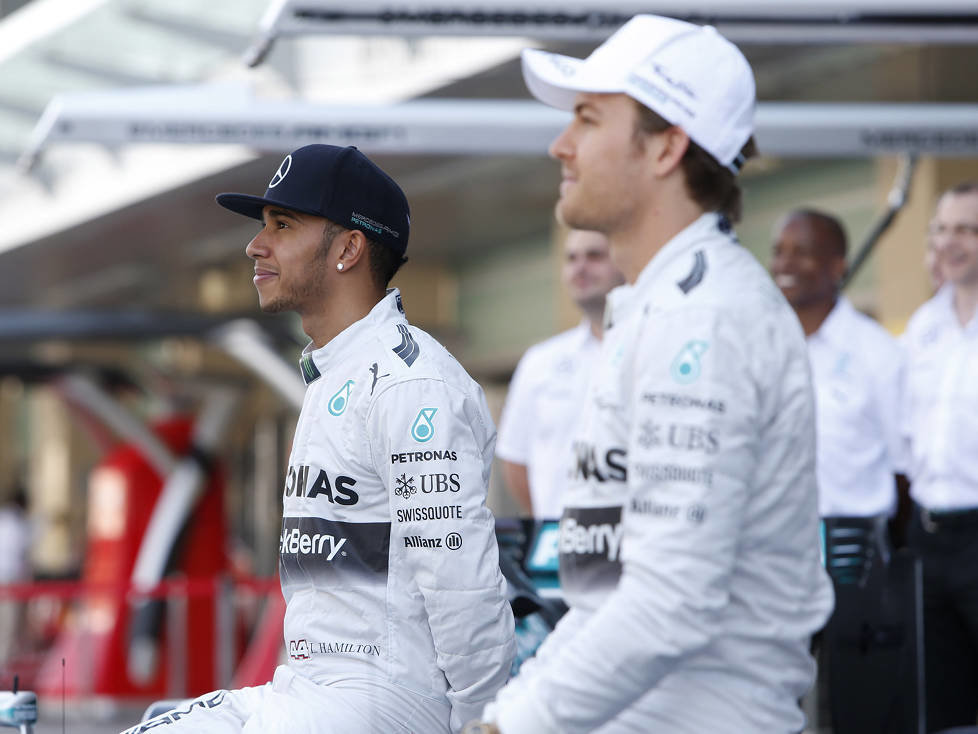 Nico Rosberg, Lewis Hamilton