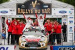 Severine und Sebastien Loeb (Citroen)