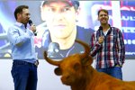 Christian Horner und Sebastian Vettel 