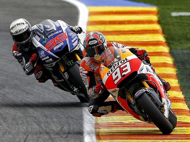 Marc Marquez, Jorge Lorenzo