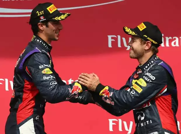 Daniel Ricciardo, Sebastian Vettel Titel-Bild zur News: Daniel Ricciardo, Sebastian Vettel