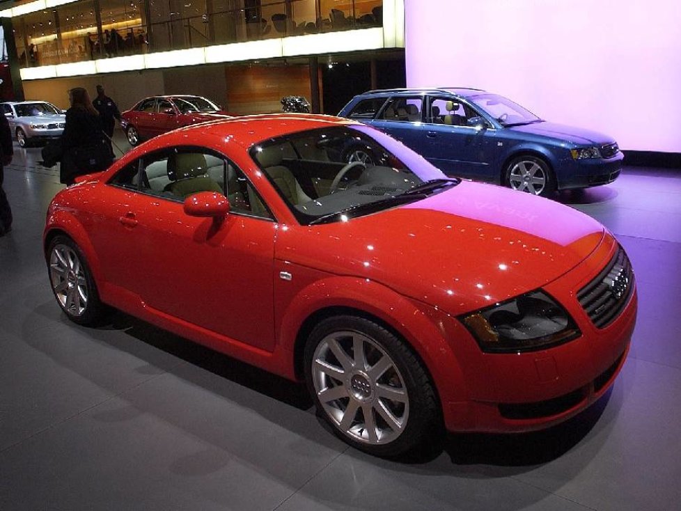 Provokativ: mit dem Design des ersten TT erregte Audi Ende der 1990er viel Aufsehen
