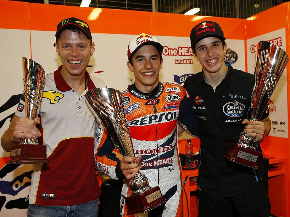 Marc Marquez, Esteve Rabat, Alex Marquez