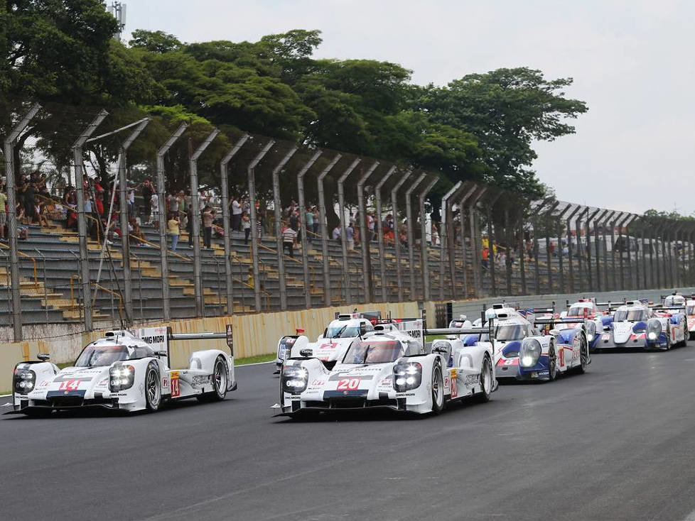 Romain Dumas, Neel Jani, Marc Lieb, Timo Bernhard, Mark Webber, Brendon Hartley