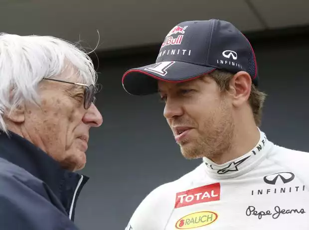 Bernie Ecclestone, Sebastian Vettel Titel-Bild zur News: Bernie Ecclestone, Sebastian Vettel