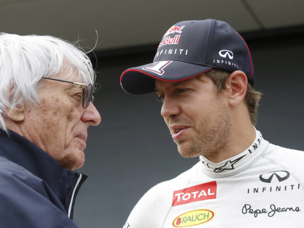 Bernie Ecclestone, Sebastian Vettel