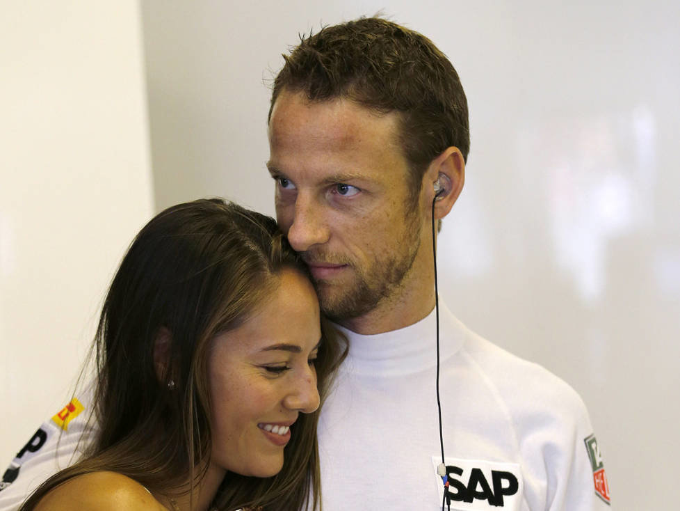 Jenson Button Jessica Michibata