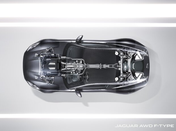 Allradantrieb des Jaguar F-Type