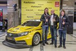 Die Lada-WTCC-Piloten mit dem neuen Vesta