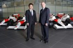 Ron Dennis und Yasuhisa Arai 