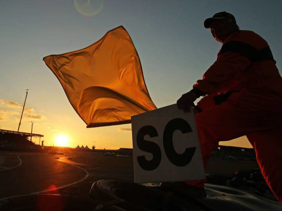 Gelbe FLagge Safety Car