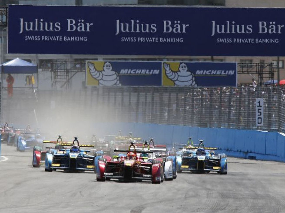 Jean-Eric Vergne Start Punta del Este Uruguay 2014 Formel E ePrix