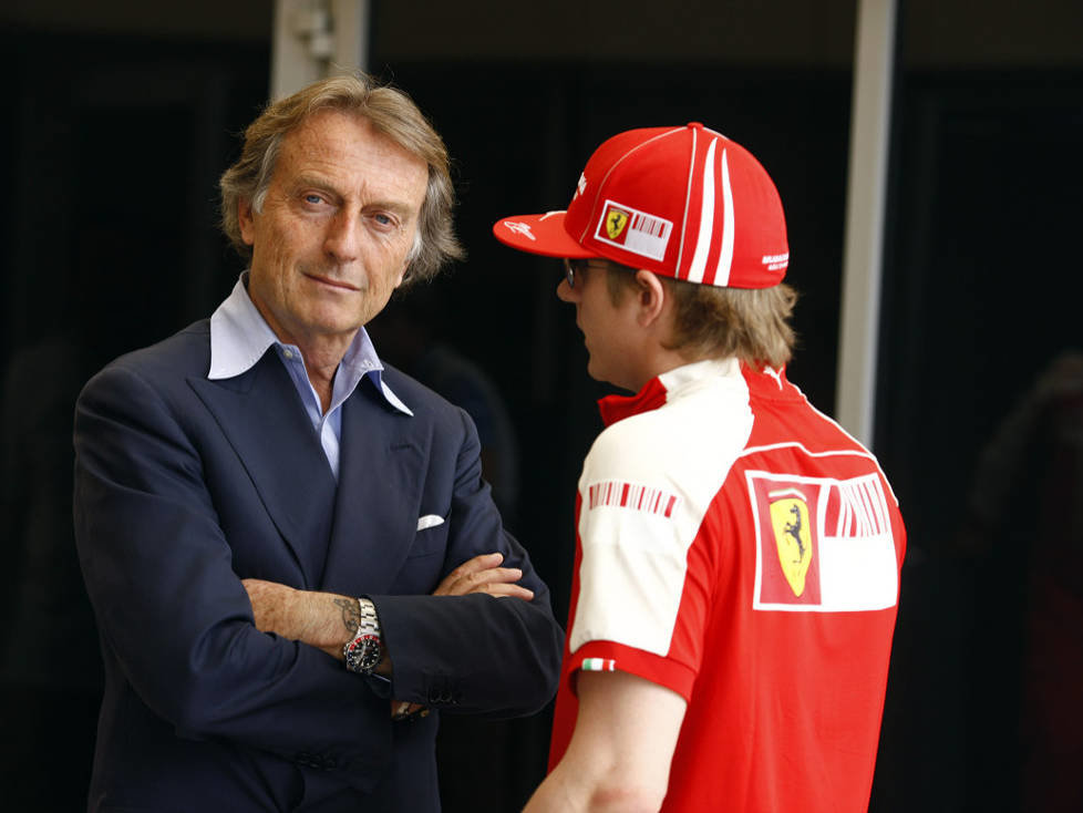 Luca di Montezemolo, Kimi Räikkönen