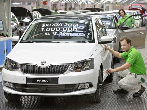 Skoda hat erstmals in seiner Geschichte in einem Kalenderjahr eine Million Fahrzeuge produziert