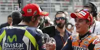 Bild zum Inhalt: Marquez: Rossis Comeback war "unglaublich"