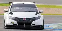 Honda Civic Testfahrten WTCC