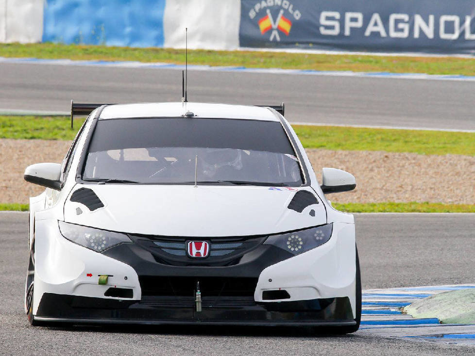 Honda Civic Testfahrten WTCC