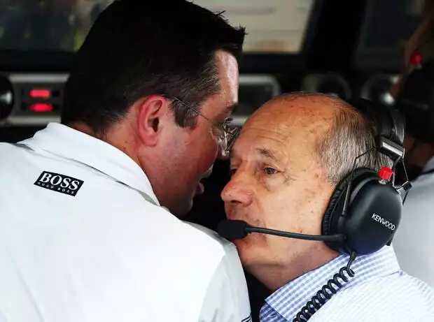 Eric Boullier, Ron Dennis Titel-Bild zur News: Eric Boullier, Ron Dennis