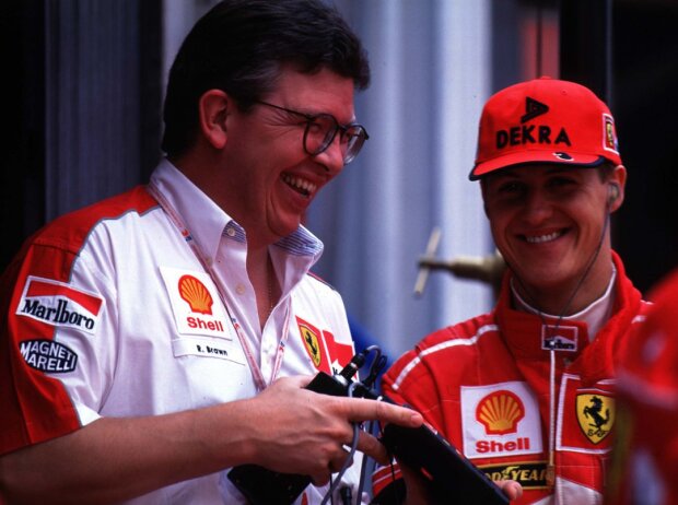 Ross Brawn, Michael Schumacher Ross Brawn, Michael Schumacher