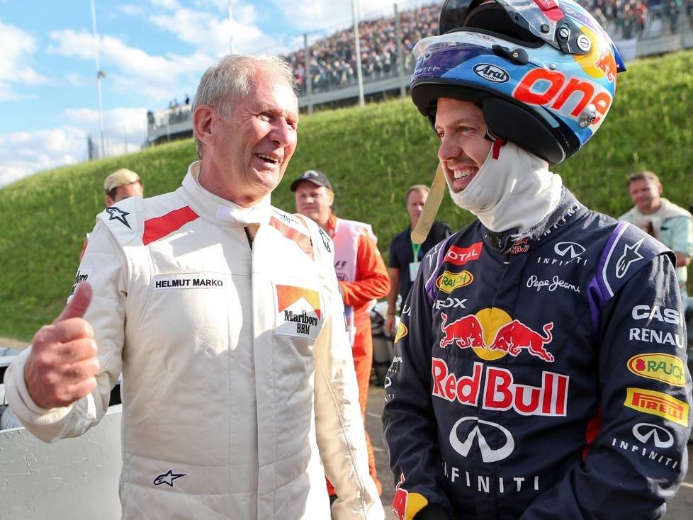 Helmut Marko, Sebastian Vettel