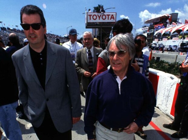 Andrew Craig, Bernie Ecclestone Andrew Craig, Bernie Ecclestone