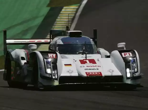 Lucas di Grassi, Tom Kristensen, Loic Duval Titel-Bild zur News: Lucas di Grassi, Tom Kristensen, Loic Duval