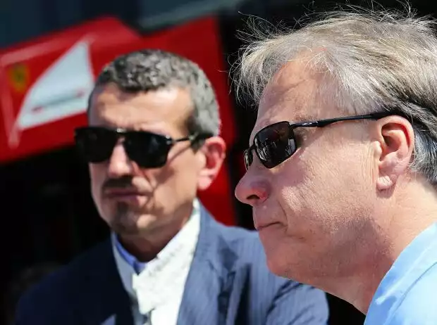 Günther Steiner und Gene Haas Titel-Bild zur News: Günther Steiner und Gene Haas