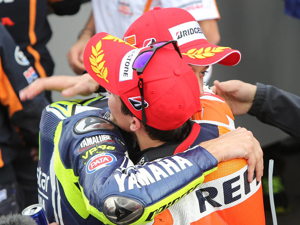 Marc Marquez, Valentino Rossi
