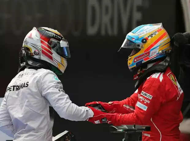 Lewis Hamilton, Fernando Alonso Titel-Bild zur News: Lewis Hamilton, Fernando Alonso