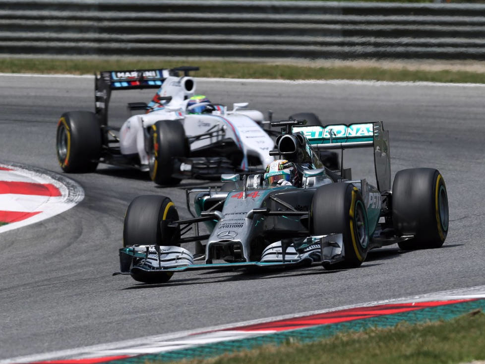 Lewis Hamilton, Felipe Massa