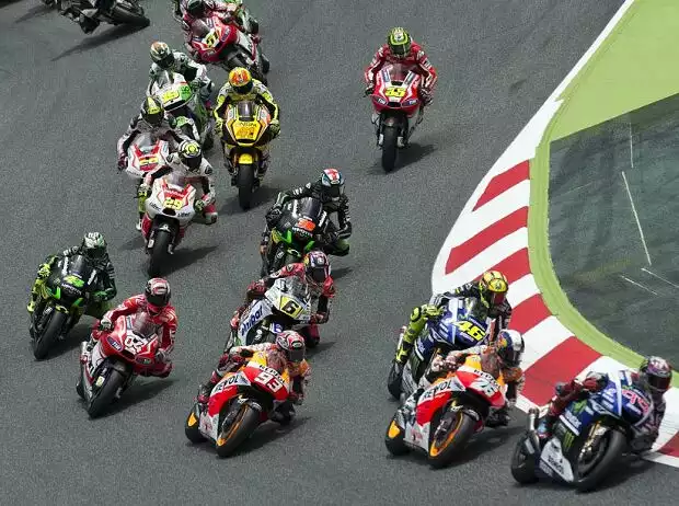 MotoGP Start Titel-Bild zur News: MotoGP Start