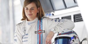 Ausgeplaudert: Susie Wolff testet für Williams in Barcelona