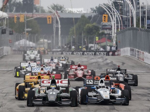 Start zum Honda Indy Toronto 2014