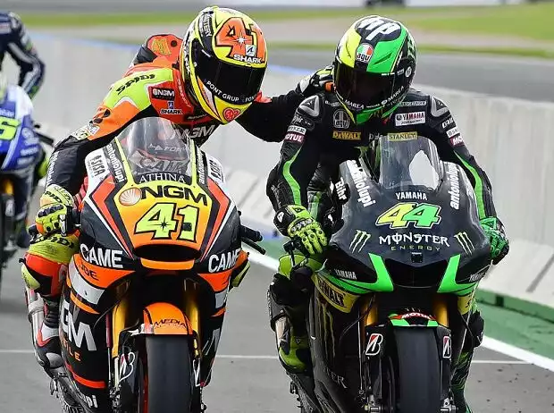 Aleix Espargaro, Pol Espargaro, Valentino Rossi Titel-Bild zur News: Aleix Espargaro, Pol Espargaro, Valentino Rossi