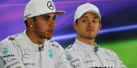 Bild zum Inhalt: Lauda: Lewis Hamilton und Nico Rosberg respektieren sich