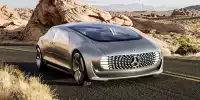 Bild zum Inhalt: Mercedes F 015 auf der CES 2015: Die Vision fährt schon