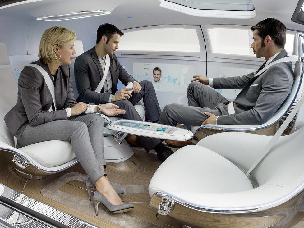 Raumkonzept Mercedes-Benz F 015 Luxury in Motion